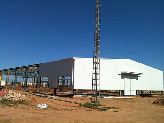 Pre-engineered Tube Steel Buildings Q235 Q355 Galwanizowane malowane