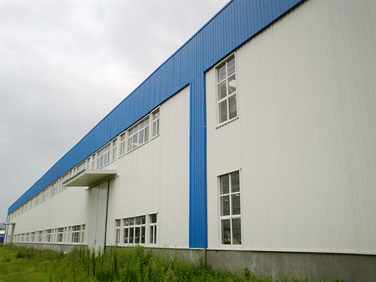 Duże rozpiętości budynki pre-inżynieryjne budynki antyrosty pre-fab stalowe