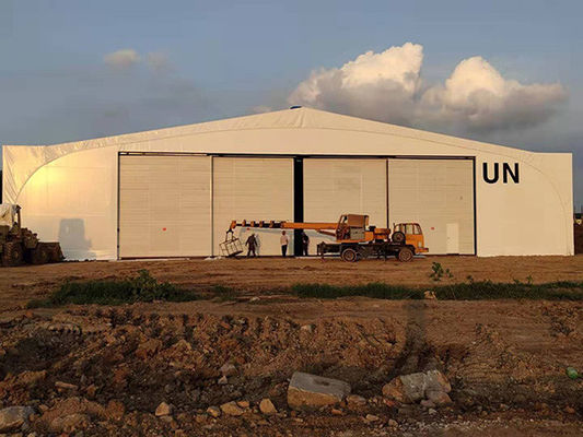 Niestandardowa konstrukcja stalowa hangar dla ciśnienia wiatru i śniegu