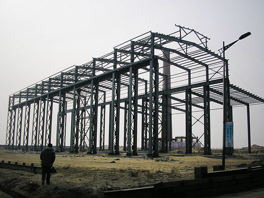 Warsztaty magazynowe Ciężka konstrukcja stalowa Szybka i łatwa instalacja