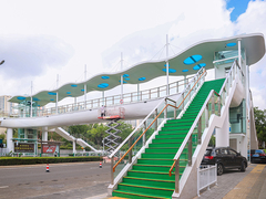 Qingdao projekt przejścia dla pieszych wyprodukowany przez Xinguangzheng.